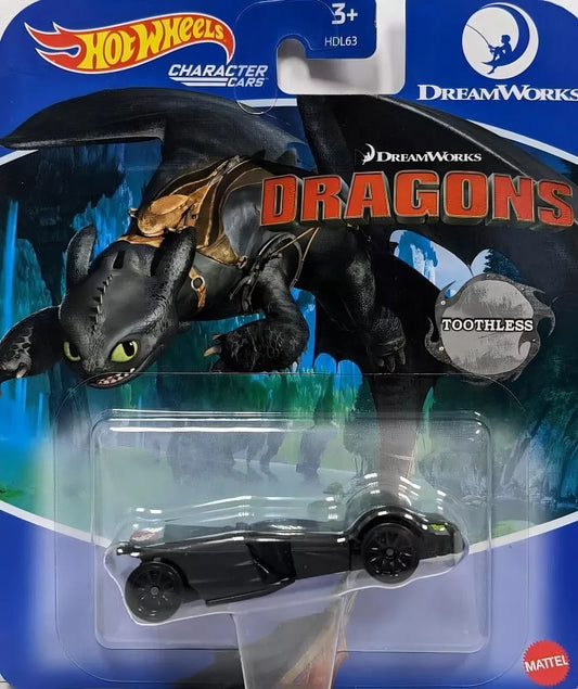 Hotwheels Dream Works Cómo entrenar a tu dragon - Chimuelo 1:64