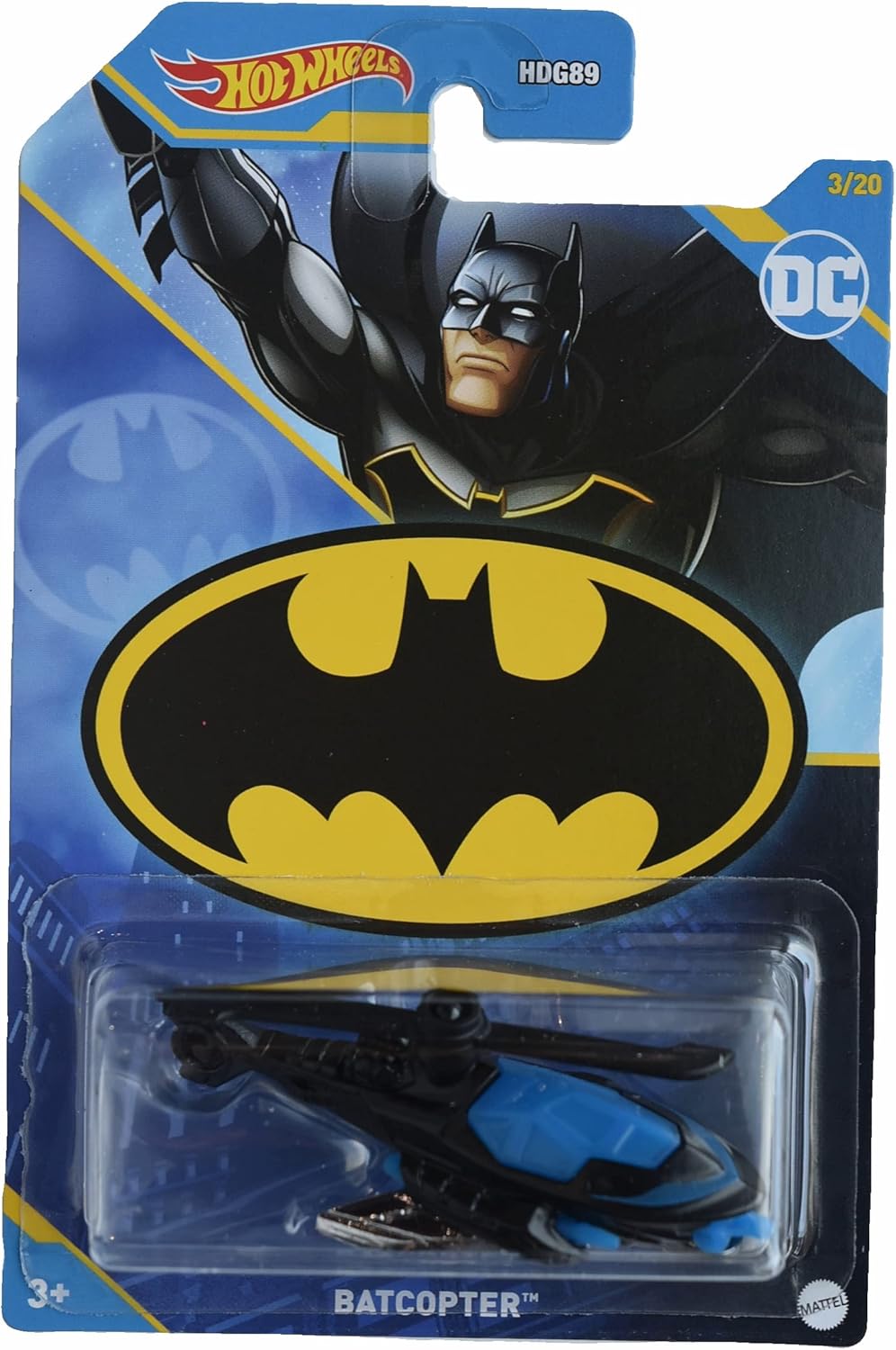 Hotwheels DC Batman Batcopter 1:64