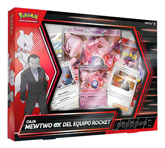 TCG Pokemon Mewtwo EX del equipo Rocket (Español)