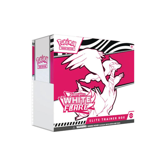Pokemon TCG: Scarlet and Violet - White Flare Elite Trainer Box Ingles