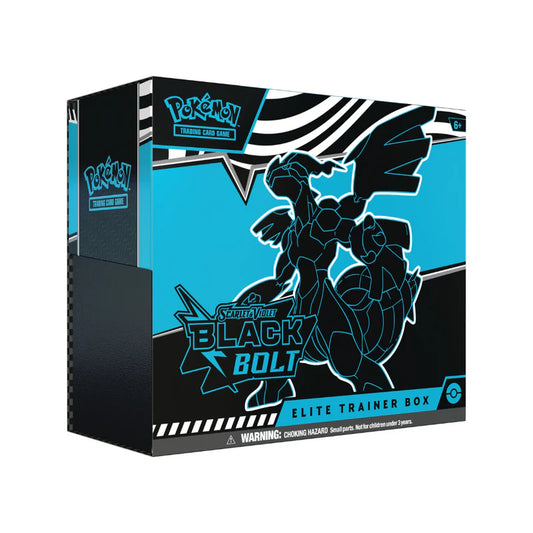 Pokemon TCG: Scarlet and Violet - Black Bolt Elite Trainer Box Ingles