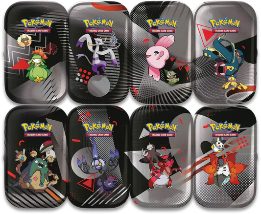 Pokemon TCG: Scarlet and Violet - Black Bolt and White Flare Mini Tin Ingles