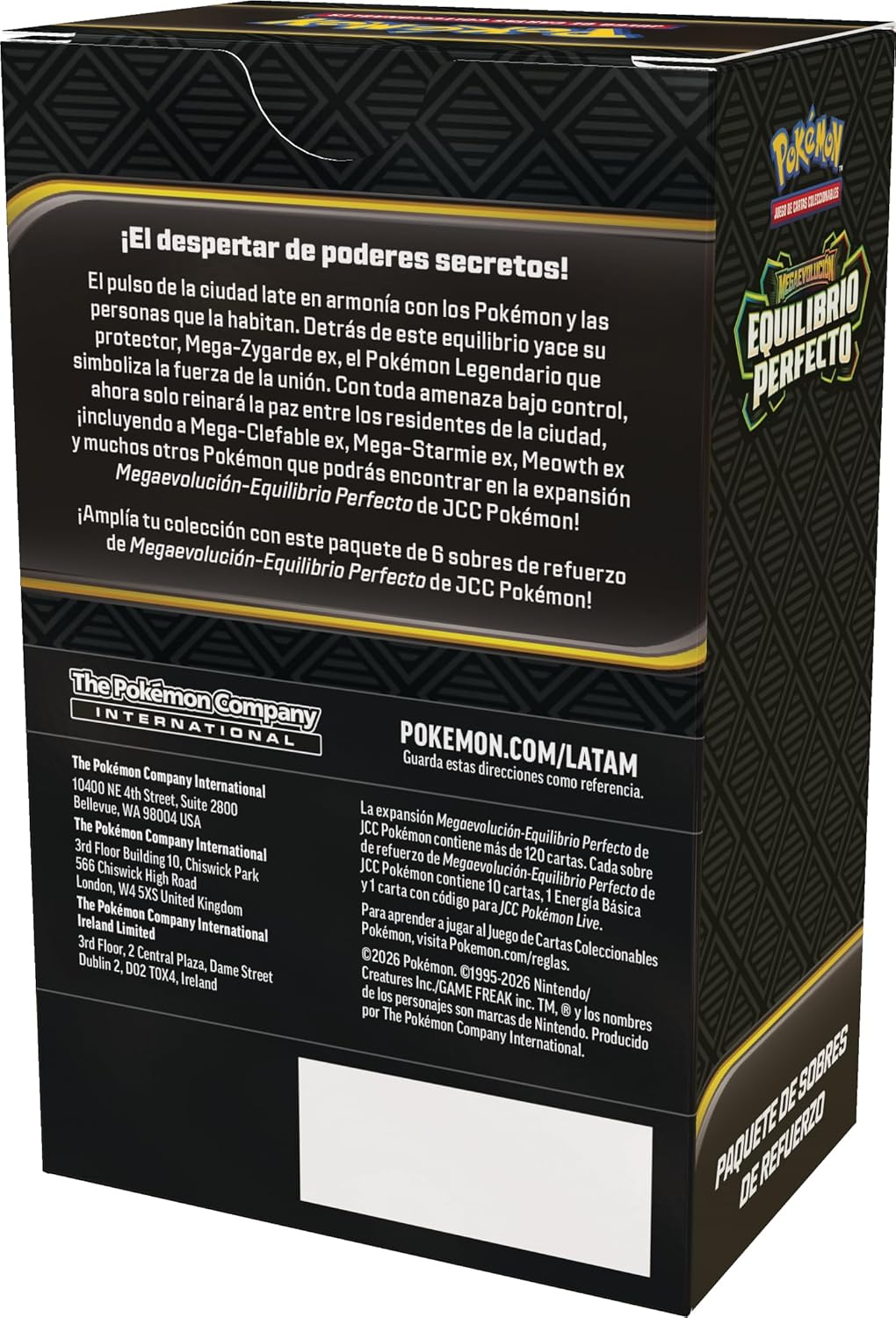 Pokémon TCG Equilibrio Perfecto Booster Bundle en Español