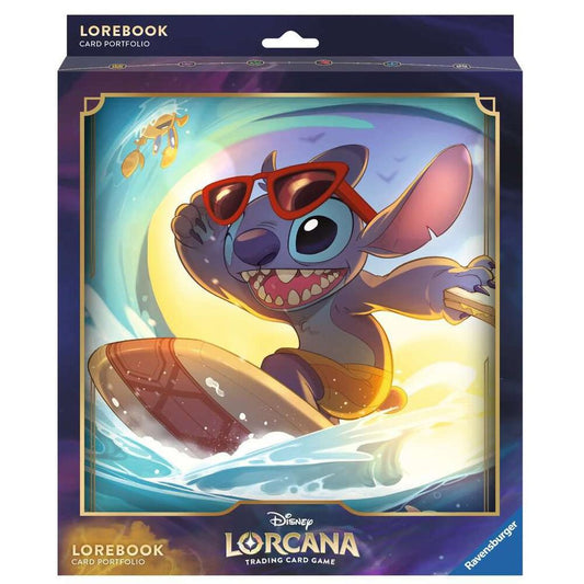 Ravensburger Disney Lorcana TCG: Stitch Lorebook Card Porfolio