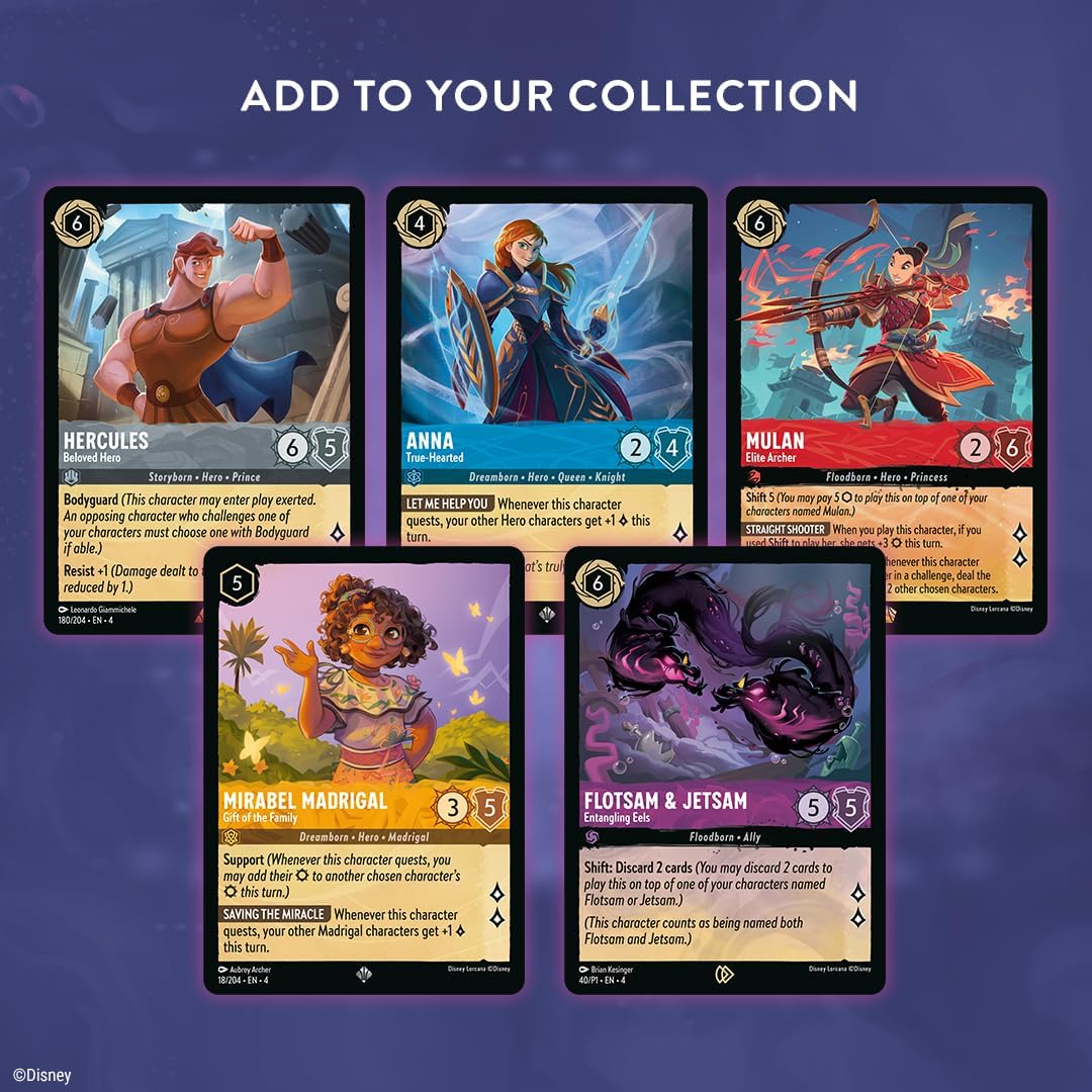 Ravensburger Disney Lorcana TCG: Ursula´s Return 24 Booster