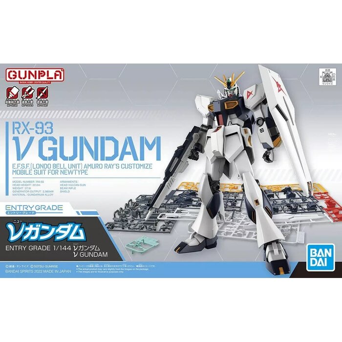 Bandai Hobby Model Kit GUNDAM 3L Entry Grade 1/144 v Rx-93