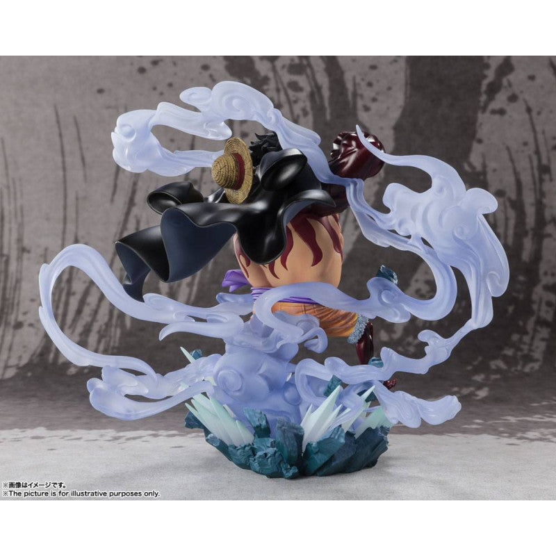 Bandai Figuarts Zero One Piece - Extra Battle Monkey D Luffy Gear4 Three Captains Onigashima