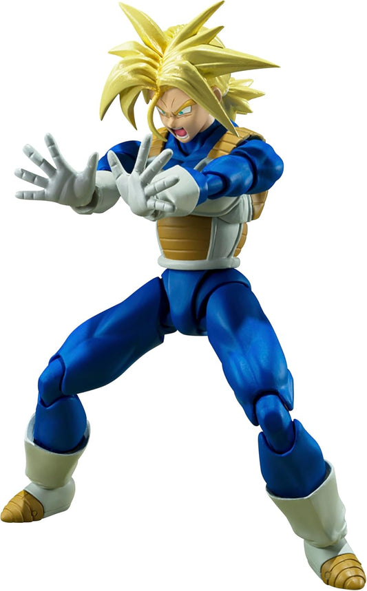 S.H. MonsterArts Dragon Ball Super Saiyan Trunks Infinite Latent Super Power Reissue