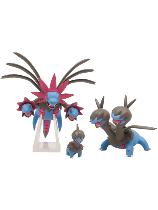 Bandai Model Kit Pokemon Hydreigon Evolution set