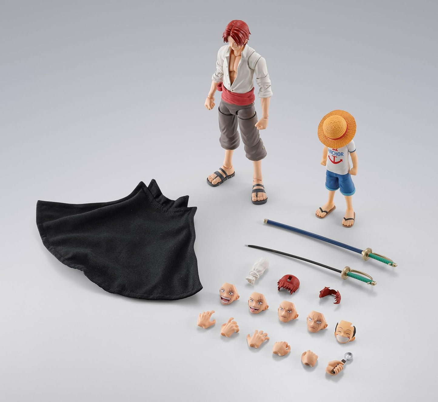 S.H.Figuarts One Piece - Shanks & Monkey.D.Luffy Kid Era