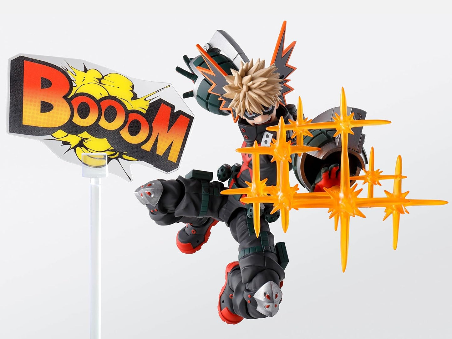 S.H.Figuarts My Hero Academia - Izuku Midoriya & Katsuki Bakugo Plus Ultra Option Accesorios
