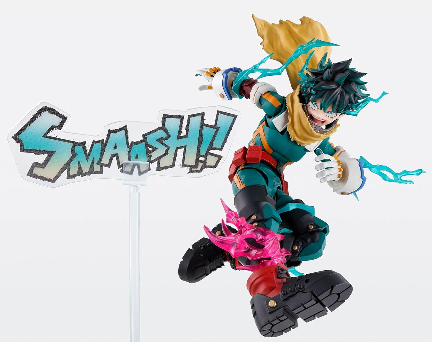S.H.Figuarts My Hero Academia - Izuku Midoriya & Katsuki Bakugo Plus Ultra Option Accesorios