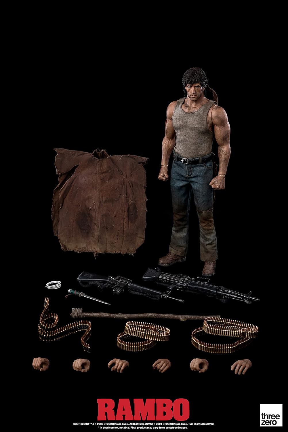 ThreeZero Rambo: First Blood Rambo Escala 1/6