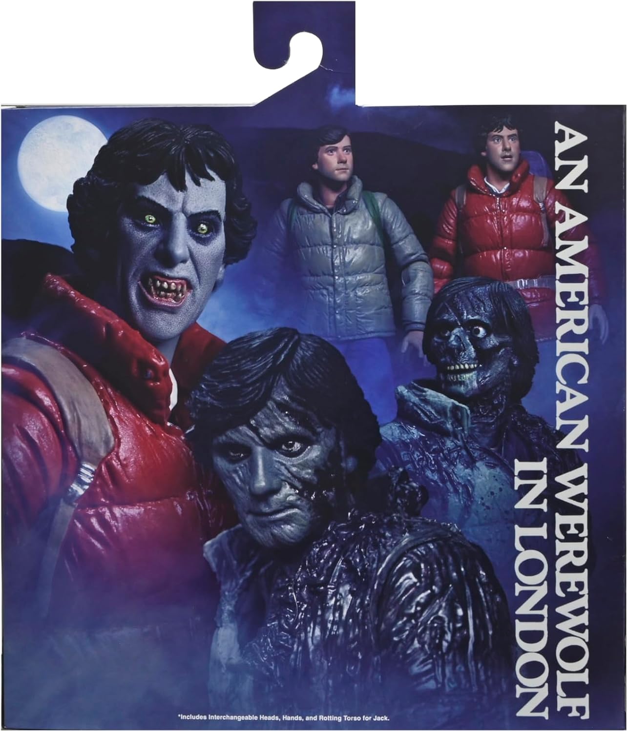 NECA Ultimate Hombre Lobo Americano en Londres -Jack y David