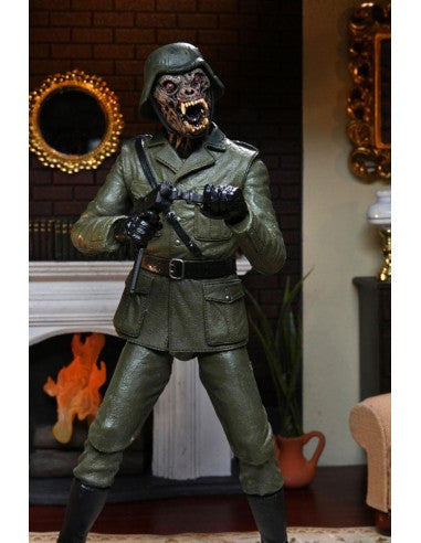 NECA Ultimate Hombre Lobo americano Londres Warmonger Militar