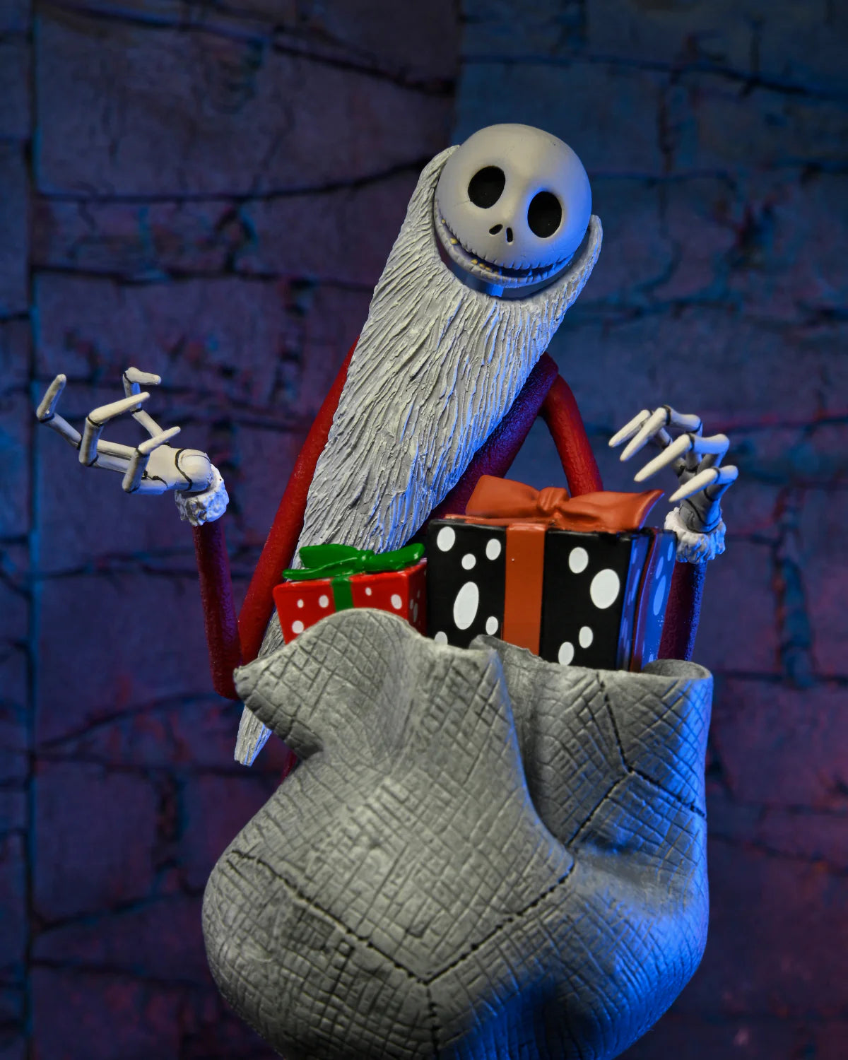 NECA Ultimate The Nightmare Before Christmas - Santa Jack Skellington