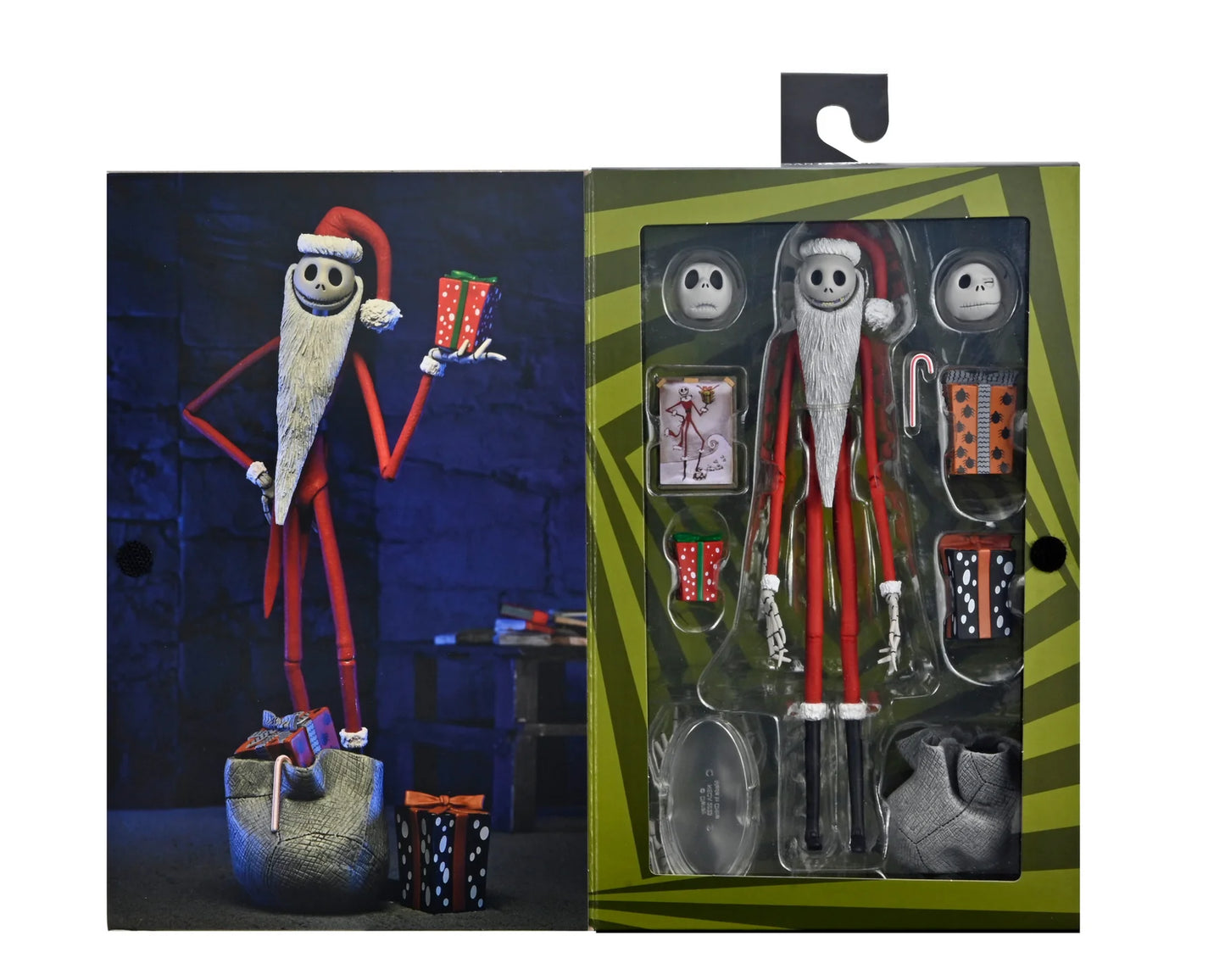 NECA Ultimate The Nightmare Before Christmas - Santa Jack Skellington