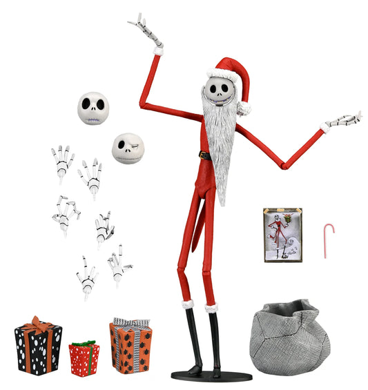 NECA Ultimate The Nightmare Before Christmas - Santa Jack Skellington