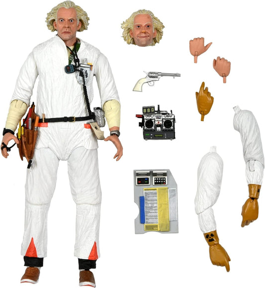 NECA Ultimate Volver al Futuro - Doc traje blanco