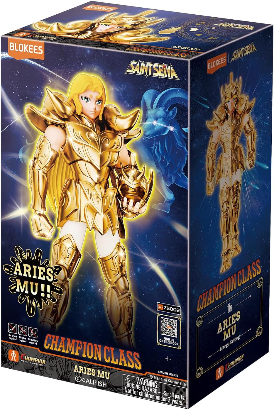 Blokees Los Caballeros del Zodiaco - Aries Mu