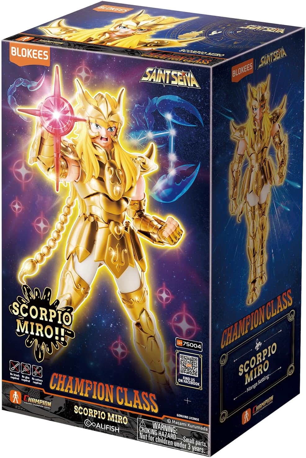 Blokees Los Caballeros del Zodiaco - Scorpio Milo