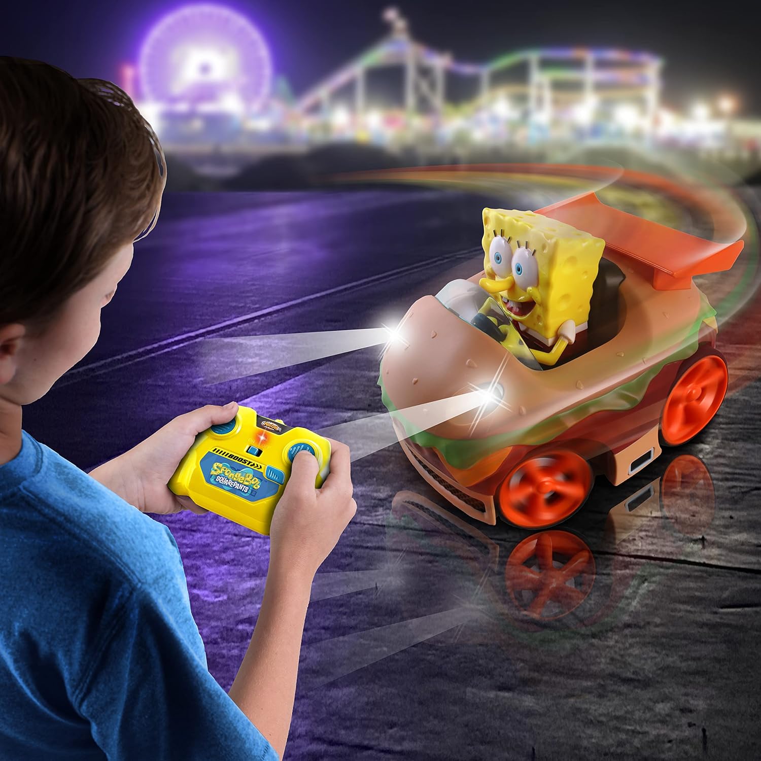 Nickelodeon vehículo control remoto Bob Esponja
