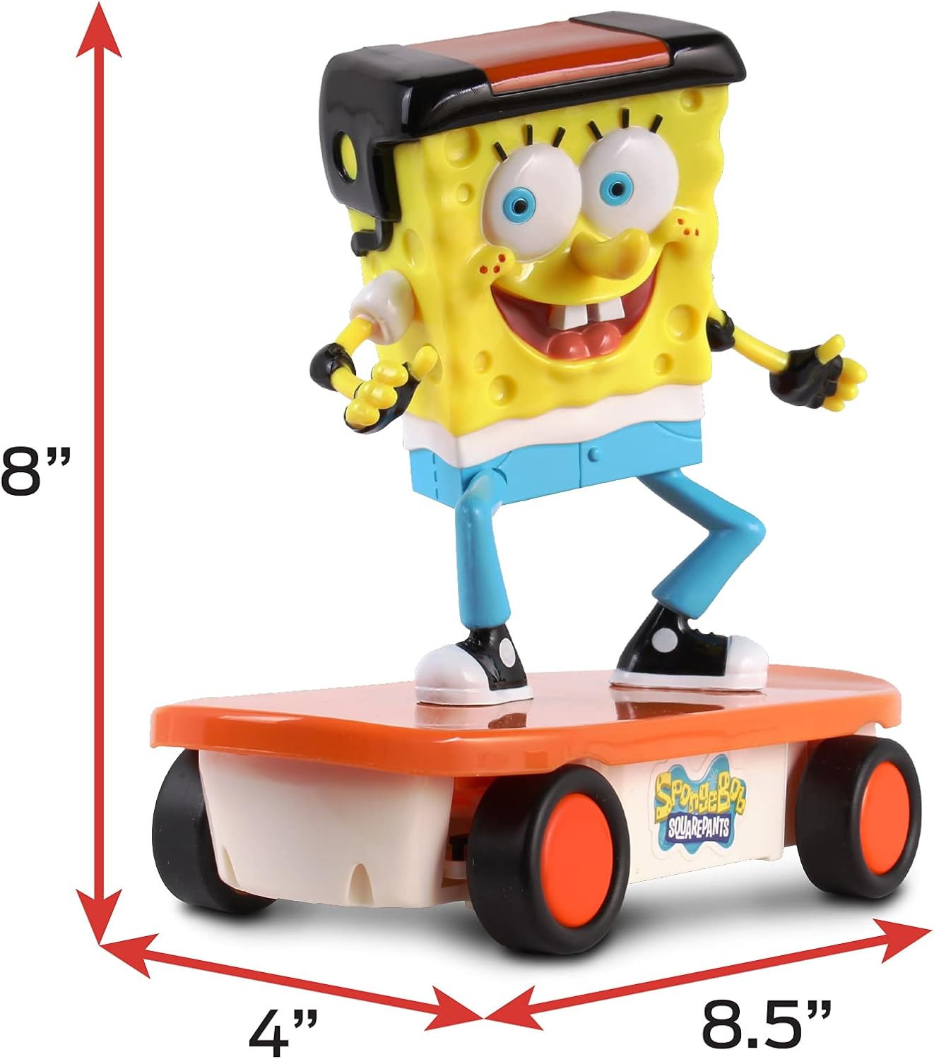 Nickelodeon Bob Esponja Patineta control remoto