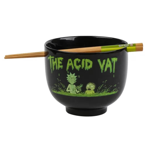 Geek Industry Bowl Ramen Rick and Morty Con Palillos Chinos 539 ML