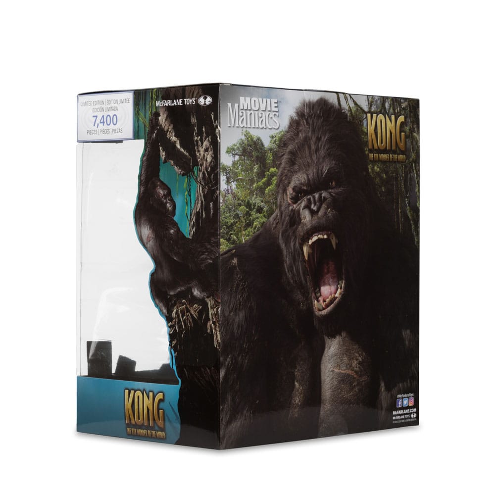 Mcfarlane Estatua Movie Maniacs: King Kong - King Kong 2005