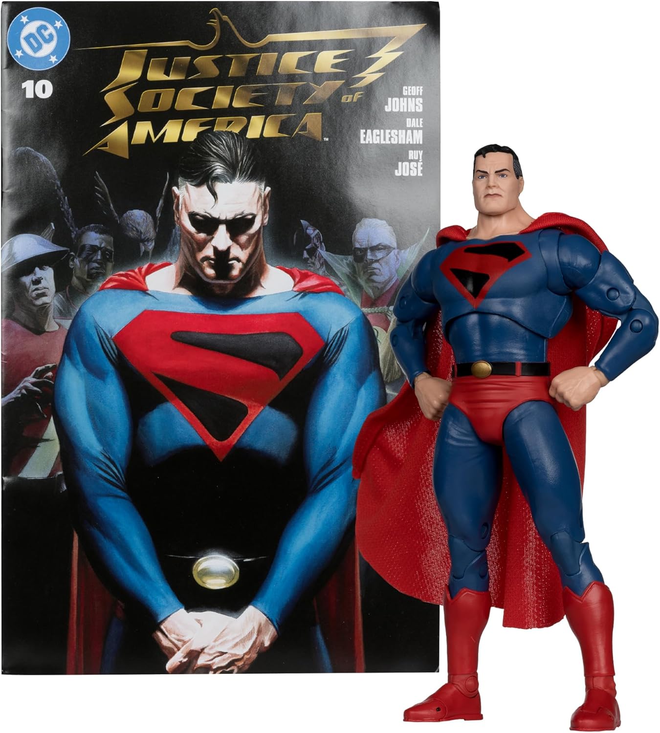 Mcfarlane Dc Direct Page Pauchers: Dc Comics - Superman Kingdom Come Con Comic