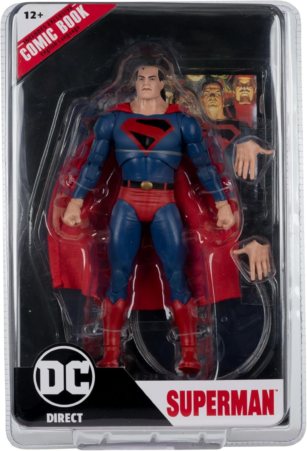 Mcfarlane Dc Direct Page Pauchers: Dc Comics - Superman Kingdom Come Con Comic