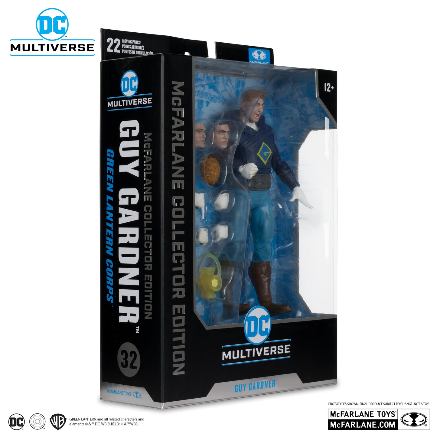 Mcfarlane Collector Edition: Dc Comics - Green Lantern Guy Gardner Edición Especial Platinum