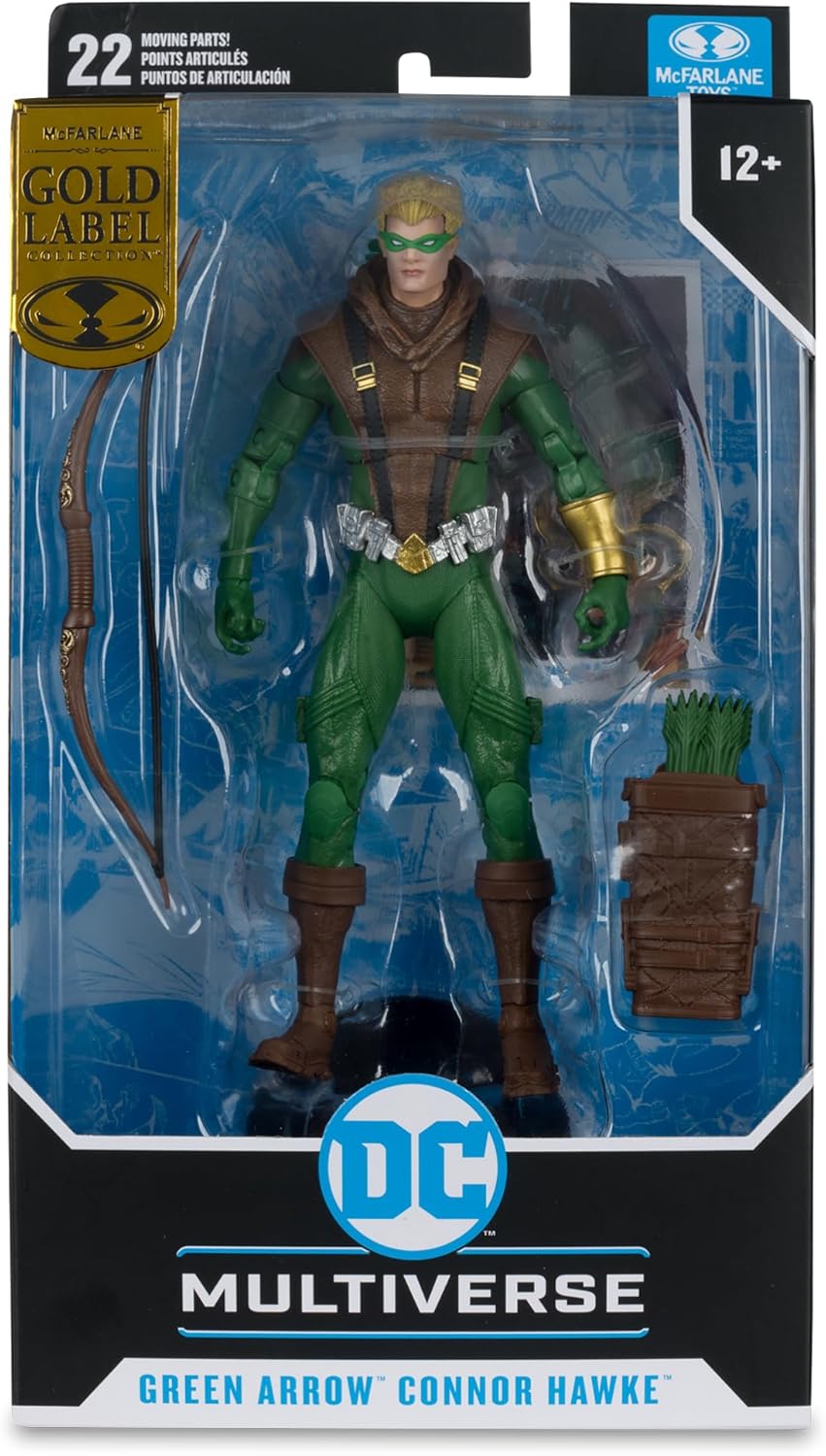 Mcfarlane Dc Multiverse: Dc Comics - Green Arrow Connor Hawke Gold Label
