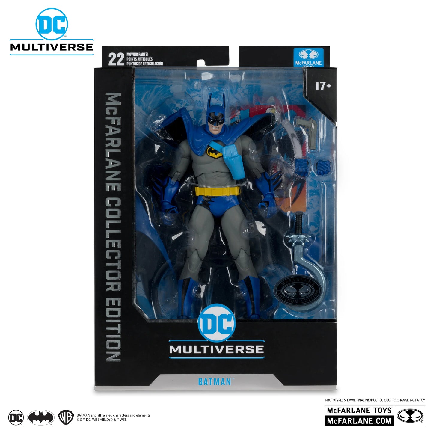 Mcfarlane Collector Edition: Dc Batman Year Two - Batman V2 Edición Especial Platinum