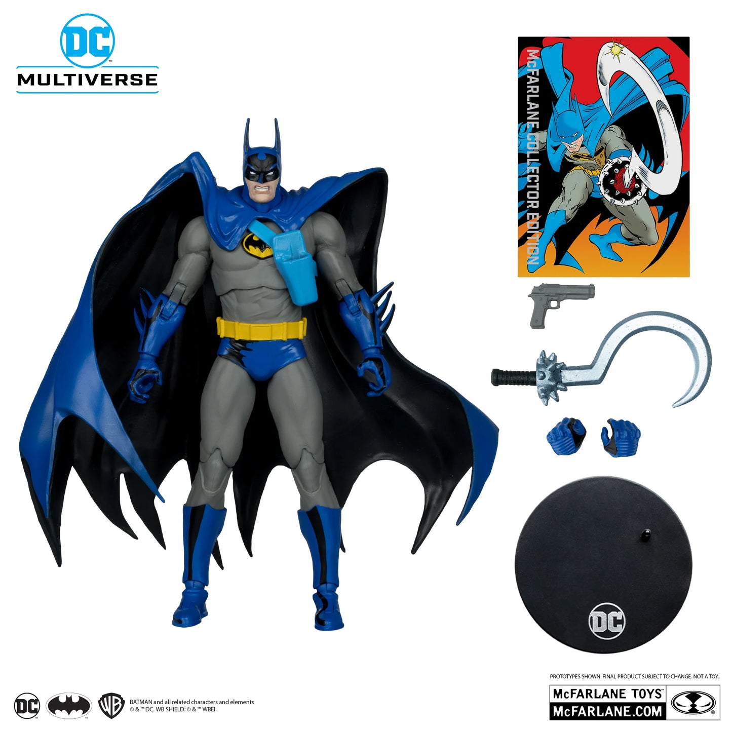 Mcfarlane Collector Edition: Dc Batman Year Two - Batman V2 Edición Especial Platinum