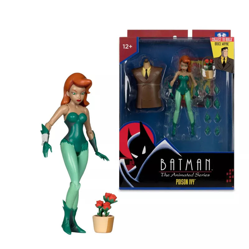 Mcfarlane Dc Direct Build A: Batman La Serie Animada 4 Pack: Bane - Poison Ivy - Phantasm - Hardac