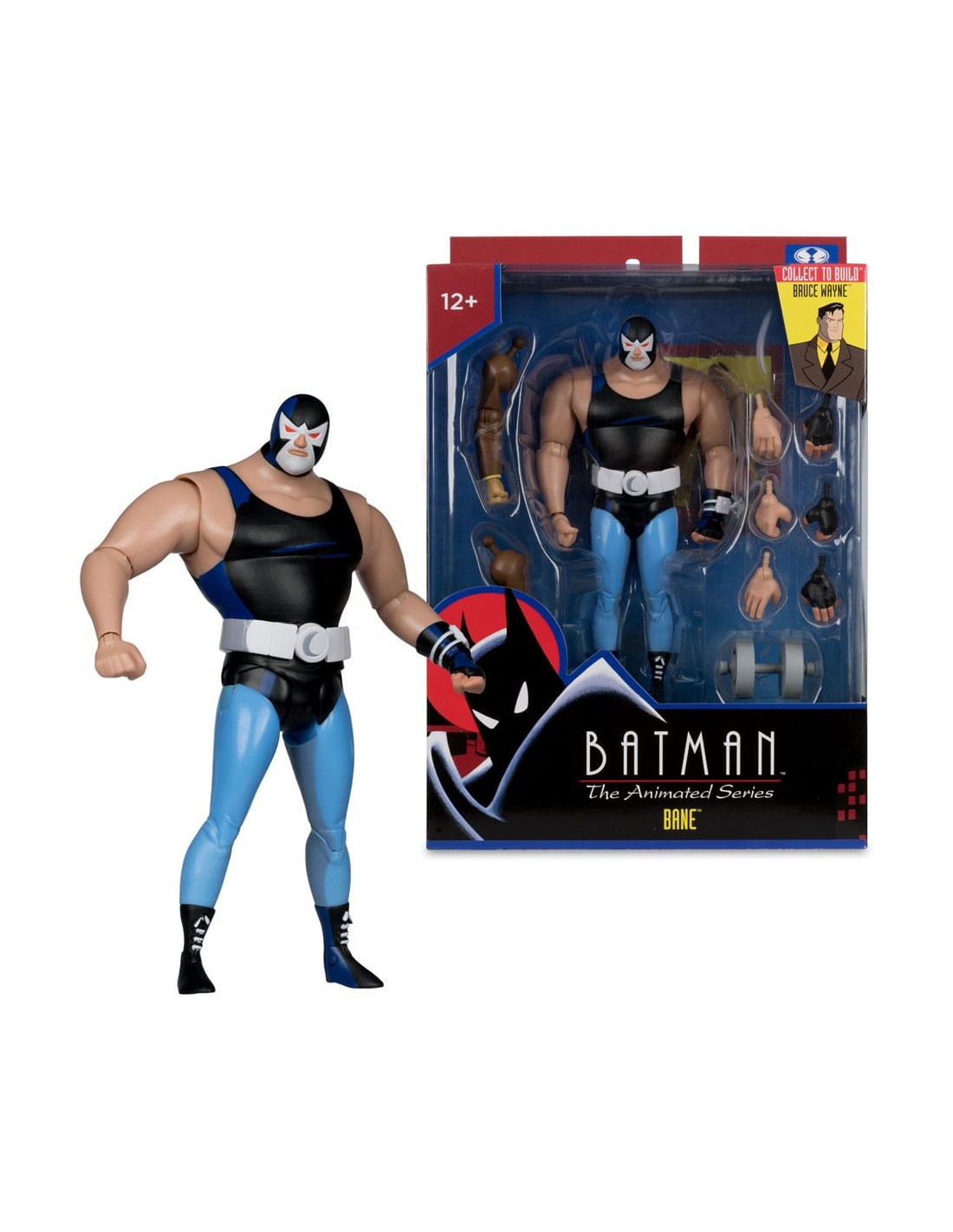 Mcfarlane Dc Direct Build A: Batman La Serie Animada 4 Pack: Bane - Poison Ivy - Phantasm - Hardac