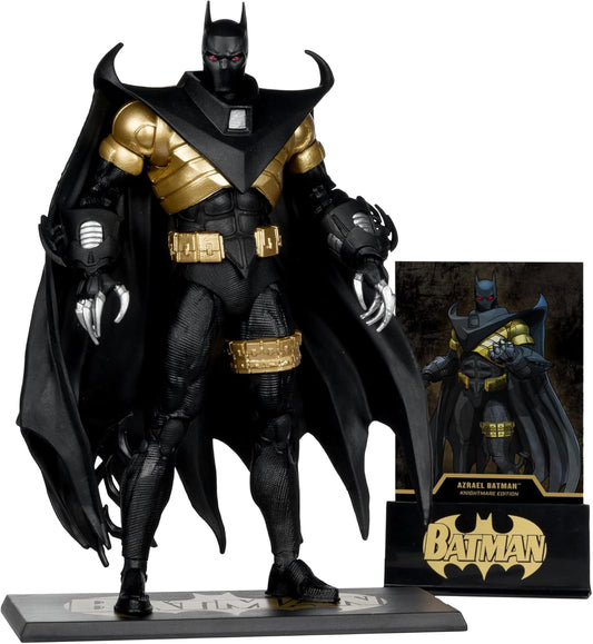 Mcfarlane Dc Multiverse: Dc Comics - Azrael Batman Armor Knightmare Gold Label