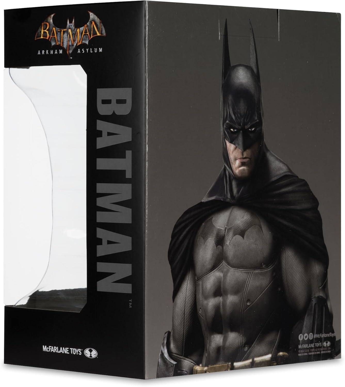Mcfarlane Dc Direct Prop Replica: Arkham Asylum - Capucha De Batman Escala 1/3