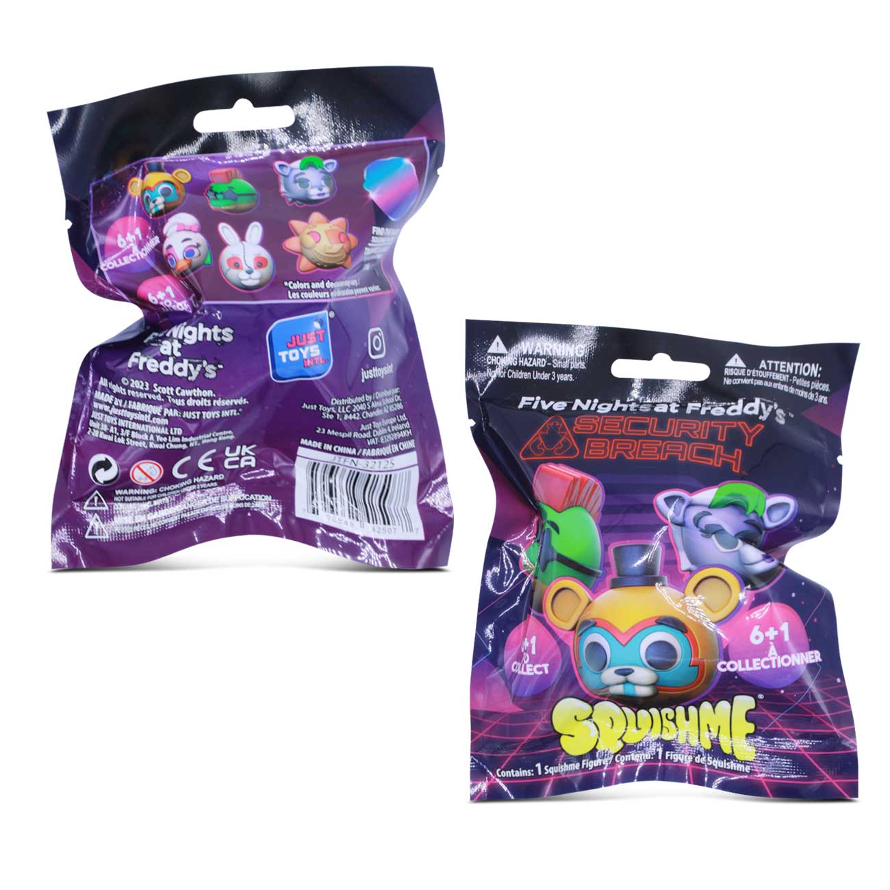 Just Toys Sorpresa Squishme Five Nights at Freddy's