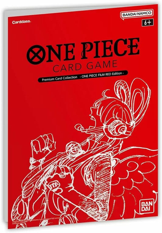 One Piece TCG Premium Card Collection Film Red Edition Folder Binder limited edition