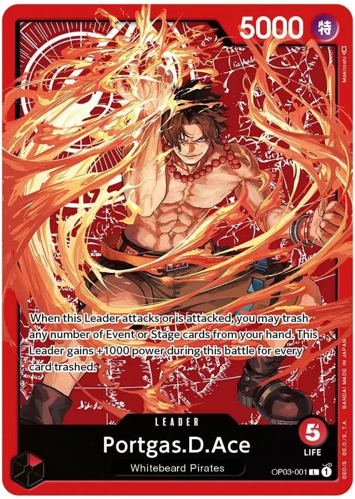 One Piece Card Game TCG - Special Goods Set - Ace Sabo Luffy limited edition