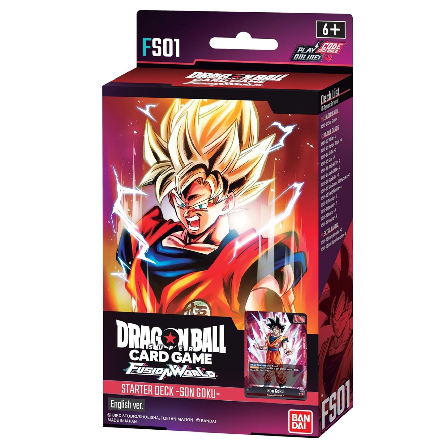 Dragonball Super Fusion World TCG: Starter Deck 01