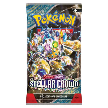 Pokemon TCG: Scarlet & Violet: Stellar Crown Sobre Individual