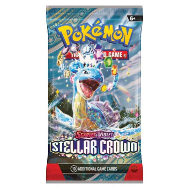 Pokemon TCG: Scarlet & Violet: Stellar Crown Sobre Individual