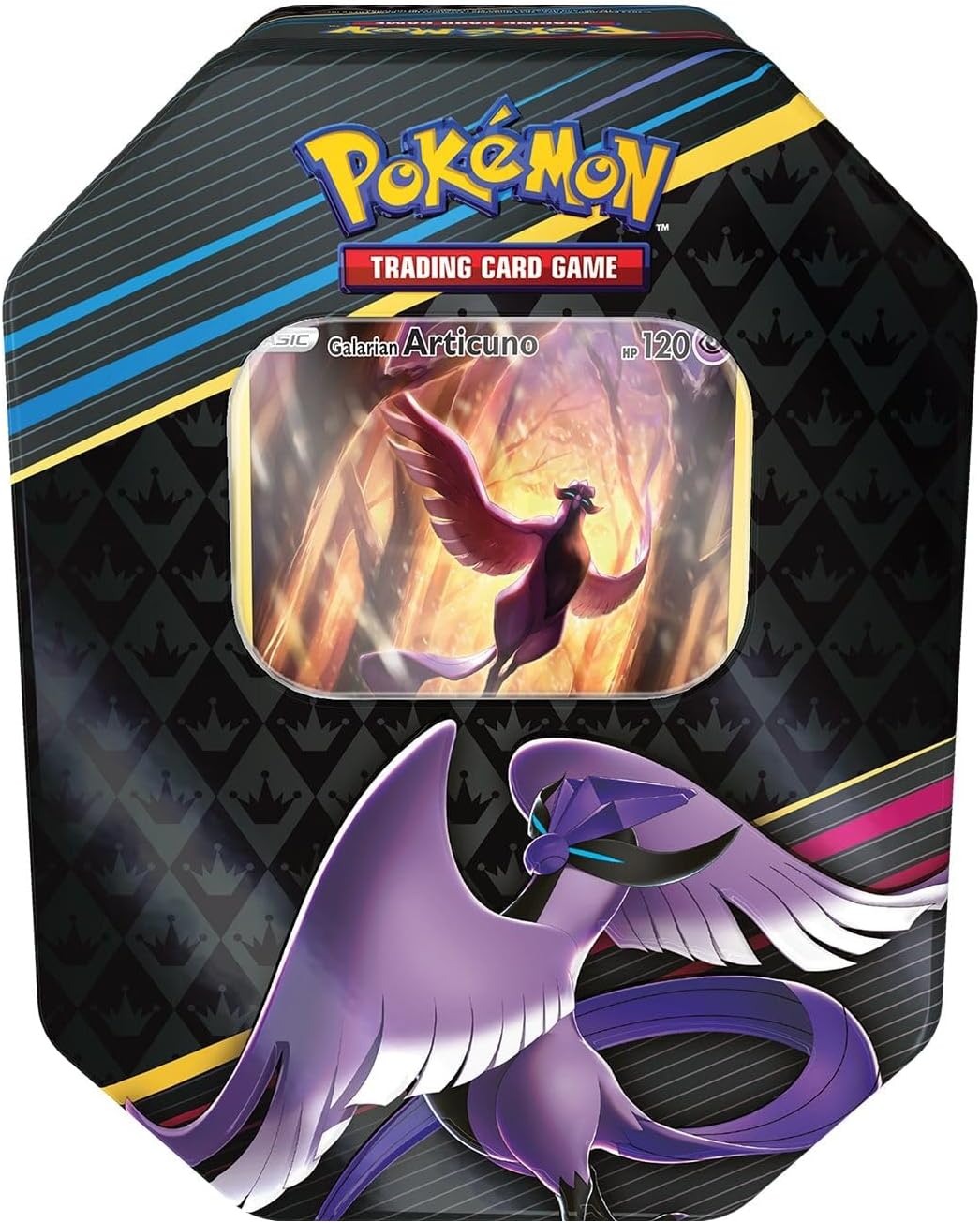 Pokemon TCG: Crown Zenith Set de 3 Tin INGLES