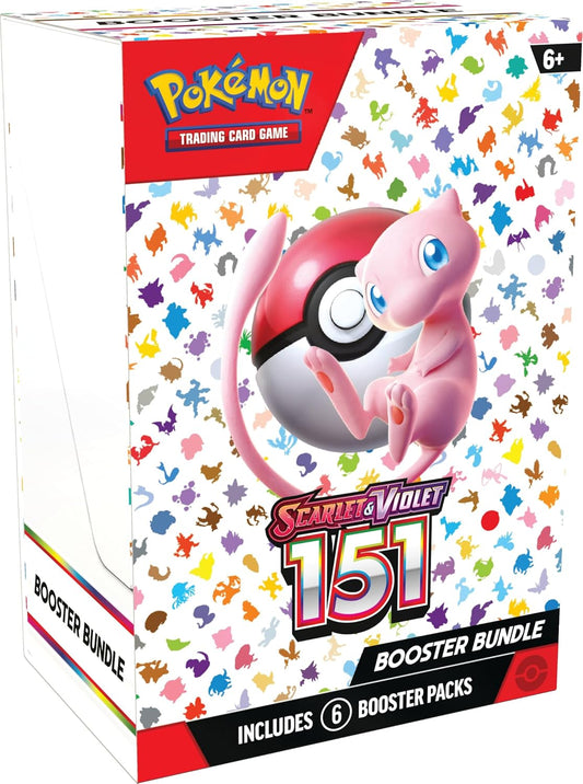 Pokemon TCG: Scarlet & Violet - 151 - Booster 6 Bundle Ingles