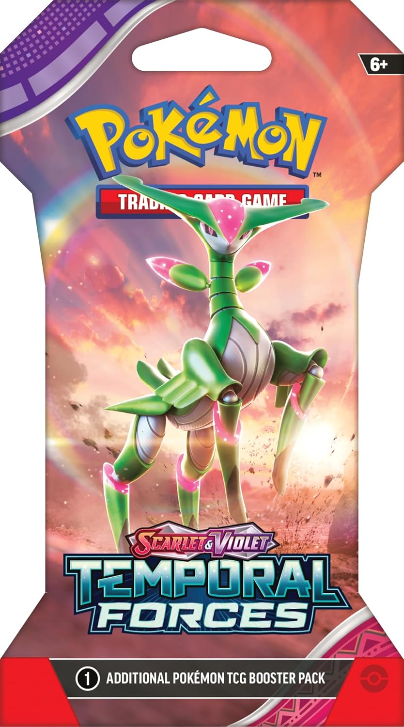 Pokémon TCG: Scarlet & Violet 05 Temporal Forces Sleeved Booster