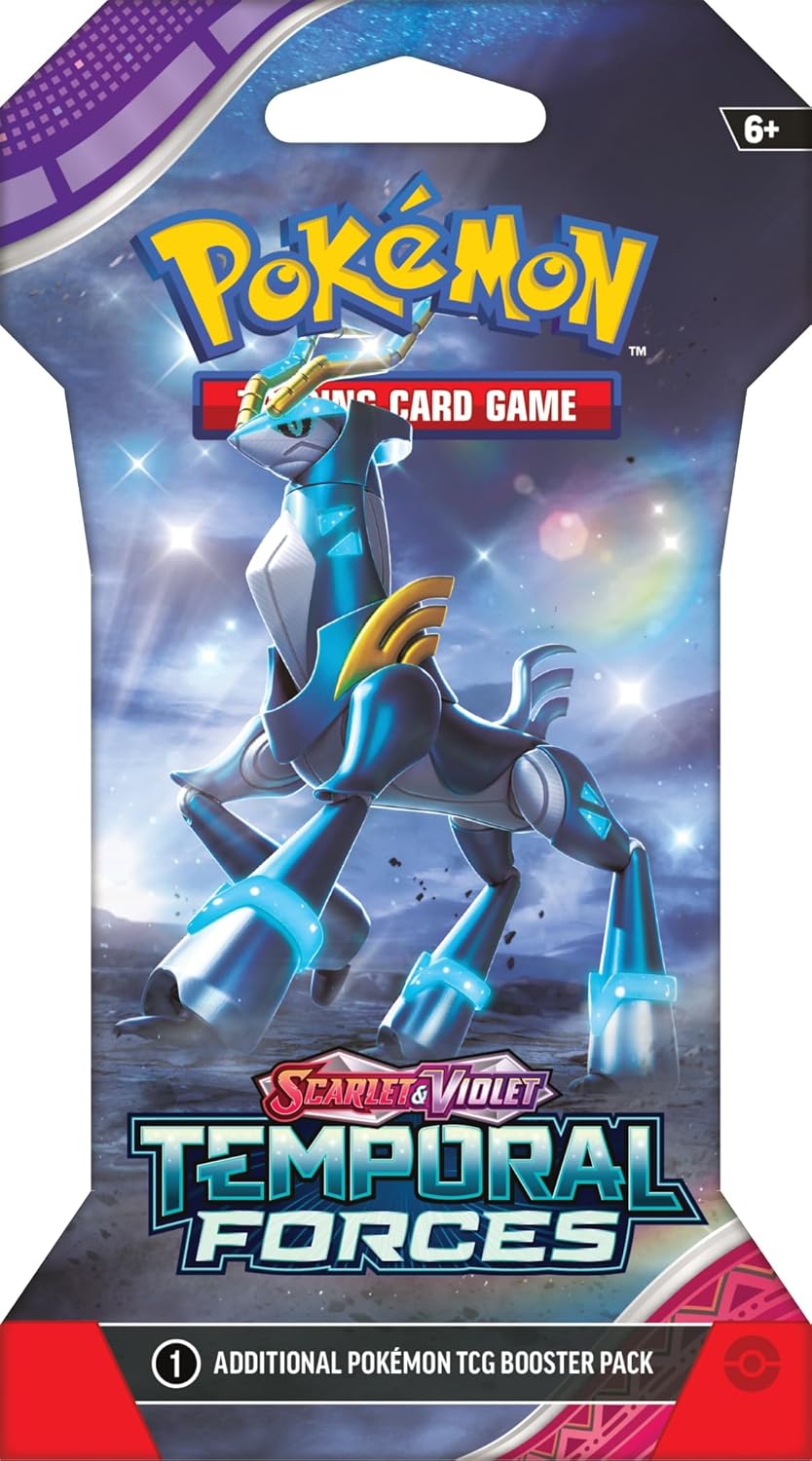 Pokémon TCG: Scarlet & Violet 05 Temporal Forces Sleeved Booster