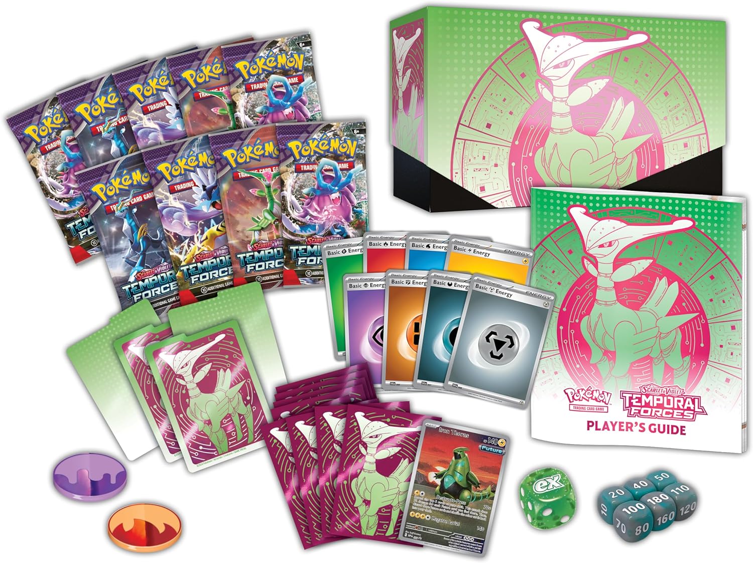 Pokemon TCG: Scarlet & Violet—Temporal Forces Elite Trainer Box